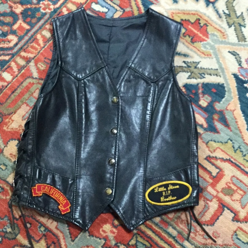 Vintage 1980’s Ladies Outlaw Biker Vest